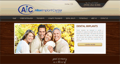 Desktop Screenshot of altonimplantcenter.com